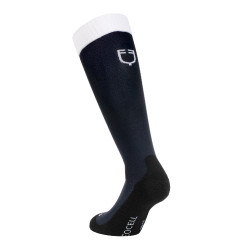 Calze Equestro Technical Basic confezione da 3 Nero bianco / blazer blu marino bianco / asfalto nero