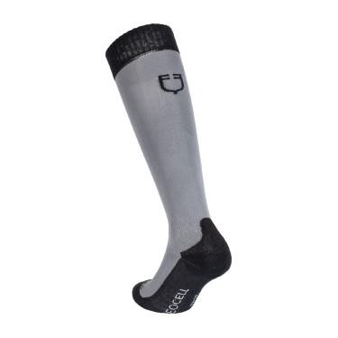 Calze Equestro Technical Basic confezione da 3 Nero bianco / blazer blu marino bianco / asfalto nero