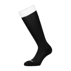 Calze unisex Equestro Basic in tessuto tecnico Nero / bianco