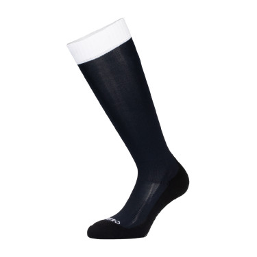 Calze unisex Equestro Basic in tessuto tecnico Blazer navy / bianco Blu marino