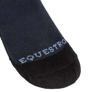 Calze unisex Equestro Basic in tessuto tecnico Blazer marine / berling sea Blu