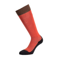 Calze unisex Equestro Basic in tessuto tecnico Asfalto / nero