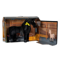 Giocattolo per cavallo Equestro 48×33 cm Nero