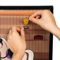 Giocattolo per cavallo Equestro 48×33 cm Nero