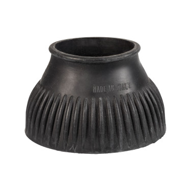 Stivaletti in gomma Acavallo con logo Nero