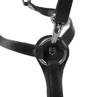 Pettorale in cuoio Equestro modello Y Fork Nero