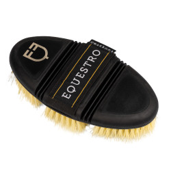 Spazzola da grooming Equestro flessibile per la spazzolatura Naturale Marrone