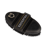 Spazzola Equestro flessibile con setole corte sintetiche Nero Spazzola Equestro flessibile con setole corte sintetiche Nero