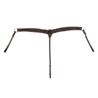 Pettorale western Lakota in cuoio Oliato