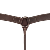 Pettorale western Lakota in cuoio Oliato