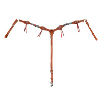 Pettorale western Pool’s Deluxe Naturale Marrone