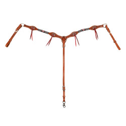 Pettorale western Pool’s Deluxe Naturale Marrone