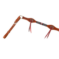 Pettorale western Pool’s Deluxe Naturale Marrone