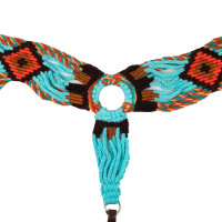 Pettorale western Pool’s Rope Waves Naturale Marrone