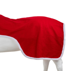 Coperta per cavallo Supreme Christmas Collection Rosso