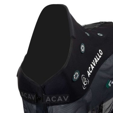 Coperta Magnet Care Acavallo Nero