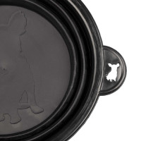 Ciotola pieghevole per cane di piccola taglia Supreme Nero Ciotola pieghevole per cane di piccola taglia Supreme Nero