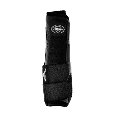 Stinchiere anteriori western Platinum Pro Star Anatomic Nero