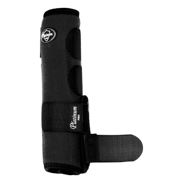 Stinchiere posteriori western Platinum Pro Star Anatomic Nero