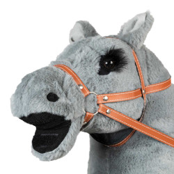 Hobby Horse Equestro Grigio