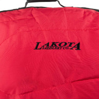 Custodia da trasporto per sella western Lakota Rosso Custodia da trasporto per sella western Lakota Rosso