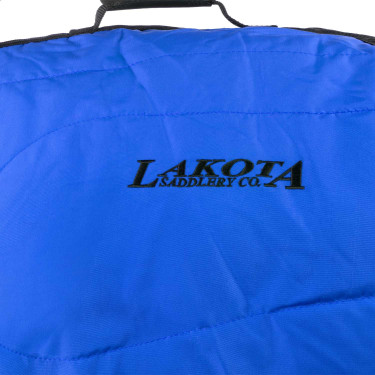Custodia da trasporto per sella western Lakota Blu reale