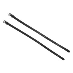 Cinturino per speroni Equestro in pelle Nero