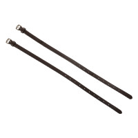 Cinturino per speroni Equestro in pelle Marrone scuro