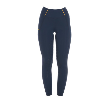 Leggings da donna Equestro leggeri a taglio slim Blazer marine Blu marino