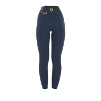 Leggings da donna Equestro leggeri a taglio slim Blazer marine Blu marino