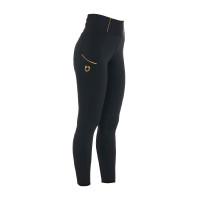 Leggings da donna Equestro leggeri a taglio slim Blazer marine Blu marino