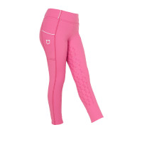 Leggings da ragazza Equestro foderati in pile Rosa castello