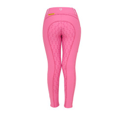 Leggings da ragazza Equestro foderati in pile Rosa castello