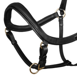 Capezzina in cuoio Supreme modello svedese Nero