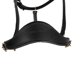 Capezzina in cuoio Supreme modello svedese Nero