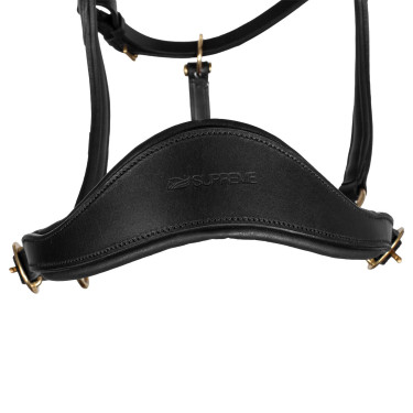 Capezzina in cuoio Supreme modello svedese Nero