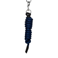 Capezzina ergonomica Equestro con inserti in pelle Nero / blu navy Blu marino