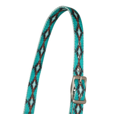Capezza in nylon Pool’s motivo Navajo Turchese Blu
