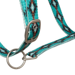 Capezza in nylon Pool’s motivo Navajo Turchese Blu