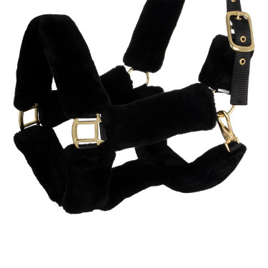 Capezza in nylon Supreme con fodera in lana sintetica Premium Nero