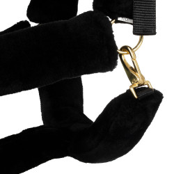 Capezza in nylon Supreme con fodera in lana sintetica Premium Nero