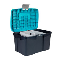 Valigetta per la toelettatura Umbria Equitazione 168 Pantaloni capri blu Valigetta per la toelettatura Umbria Equitazione 168 Pantaloni capri blu