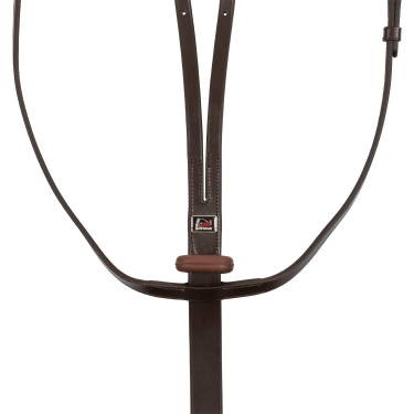 Martingala Supreme con fermo in gomma Marrone scuro