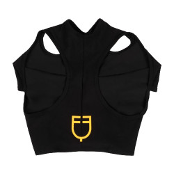 Maschera antimosche Equestro in elastan senza orecchie con rete per gli occhi Nero