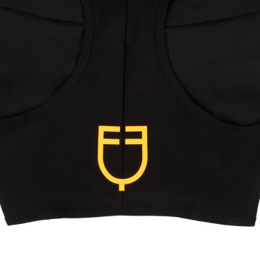 Maschera antimosche Equestro in elastan senza orecchie con rete per gli occhi Nero