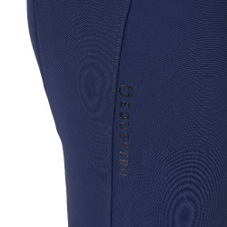 Pantaloni da equitazione da donna Equestro con grip alle ginocchia a vita alta Blazer marine Blu marino