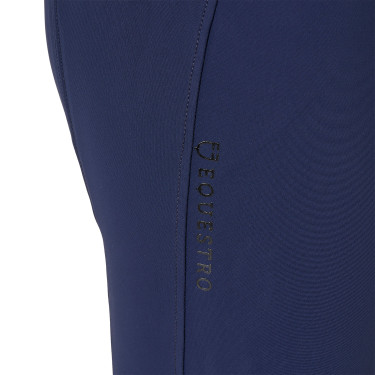 Pantaloni da equitazione da donna Equestro con grip alle ginocchia a vita alta Blazer marine Blu marino