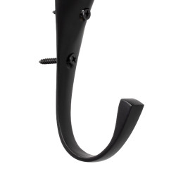 Porta testiera per cavallo in ottone massiccio Supreme Nero