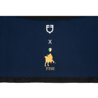 Porta per box Equestro x FISE con logo ricamato Blazer marine Blu marino