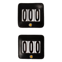 Portanumero da concorso Equestro 3 cifre 9×8 cm Nero Portanumero da concorso Equestro 3 cifre 9×8 cm Nero